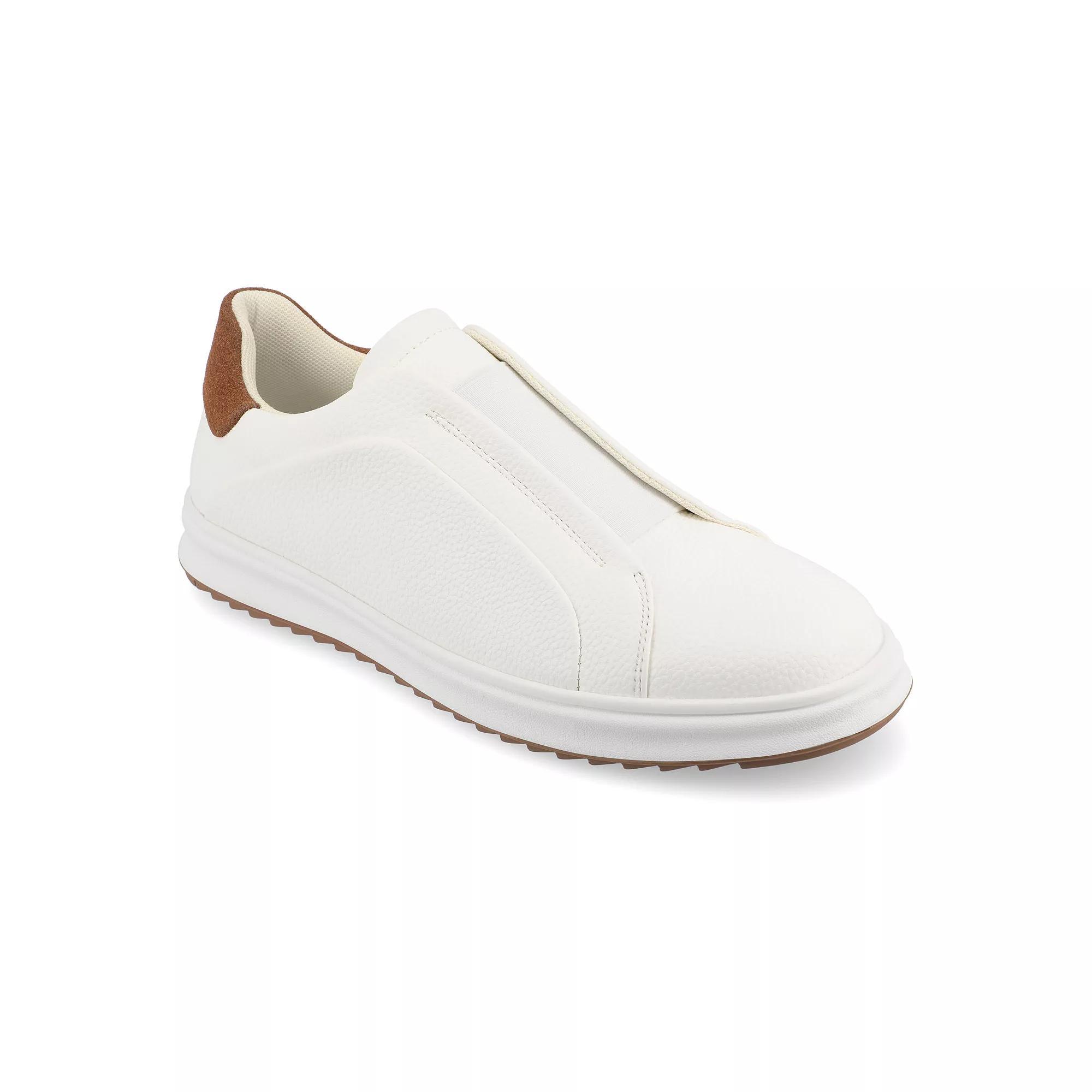 VANCE Matteo Men's Tru Comfort Foam Slip-on Sneakers, Size: 9, White Product Image