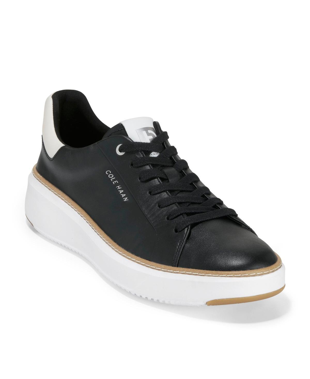 Cole Haan Mens GrandPr Topspin Leather Sneakers Product Image