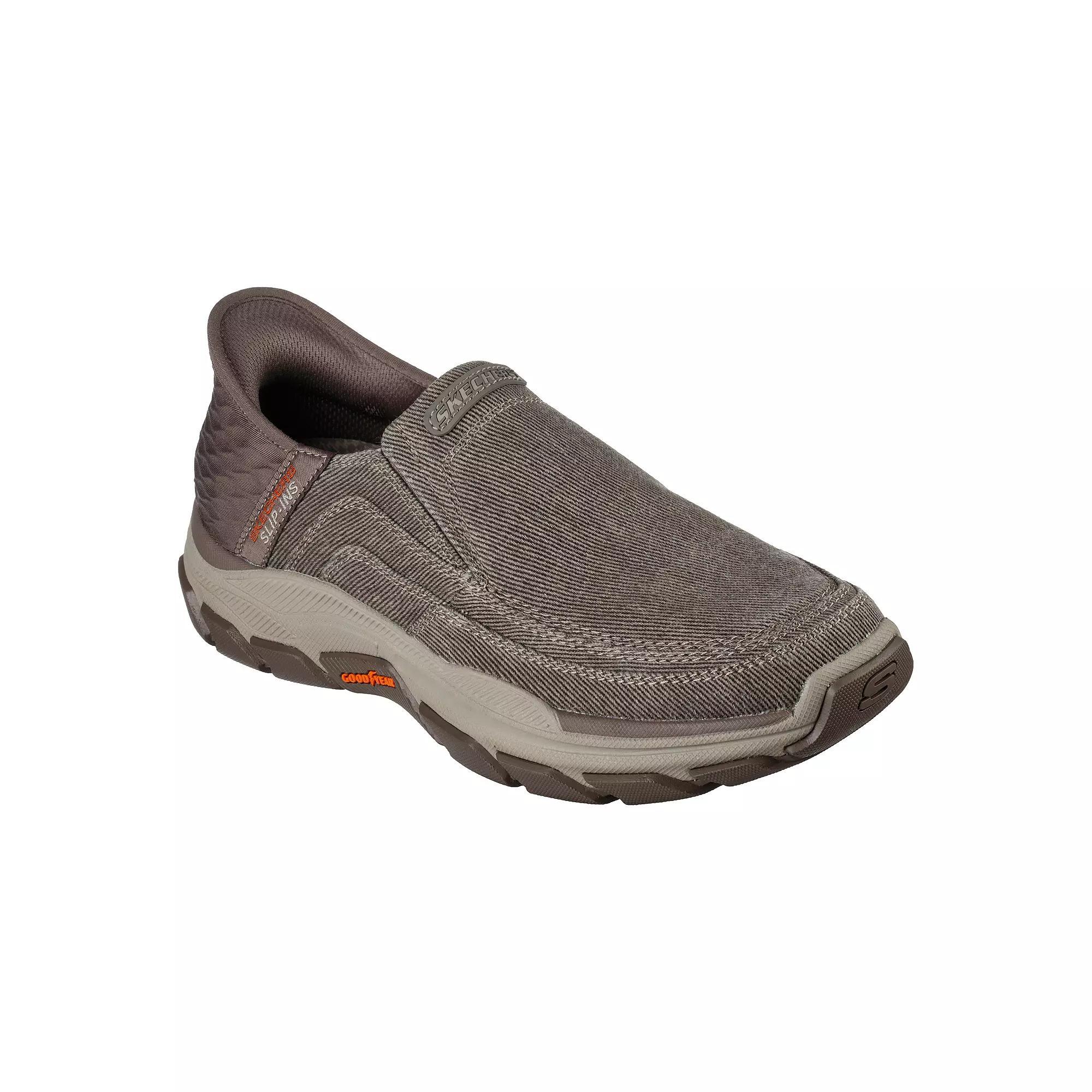 Skechers Hands Free Slip-ins® Relaxed Fit® Respected Holmgren Men's Shoes, Size: 11 XW, Brown Product Image
