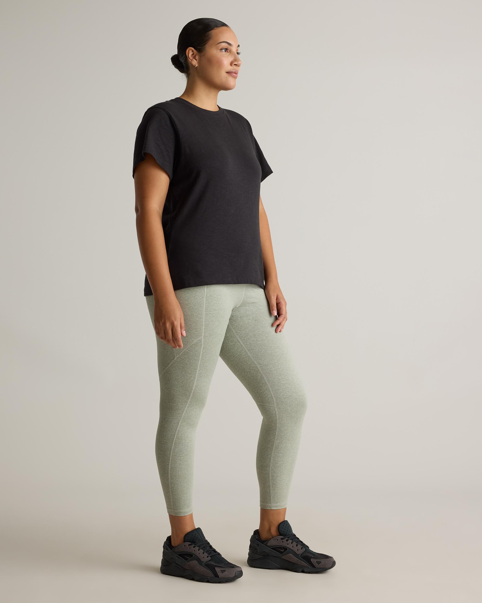 Quince | Women's Ultra-Soft High-Rise Pocket Legging Size XS, 100% Polyester Product Image