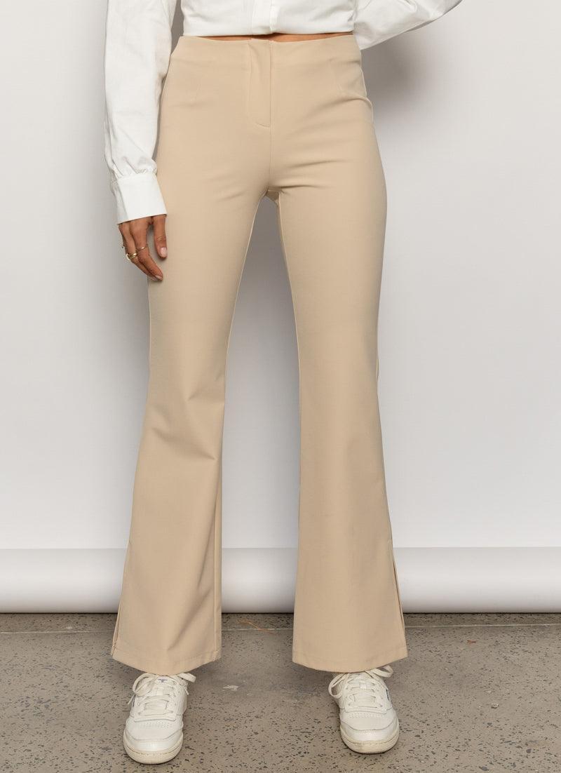 Ice Glider Pants - Beige Product Image