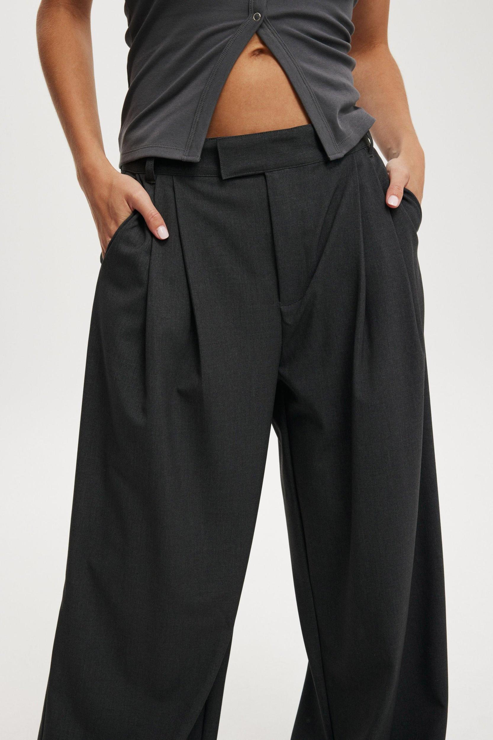 Izzy Pleated Suiting Pant Product Image
