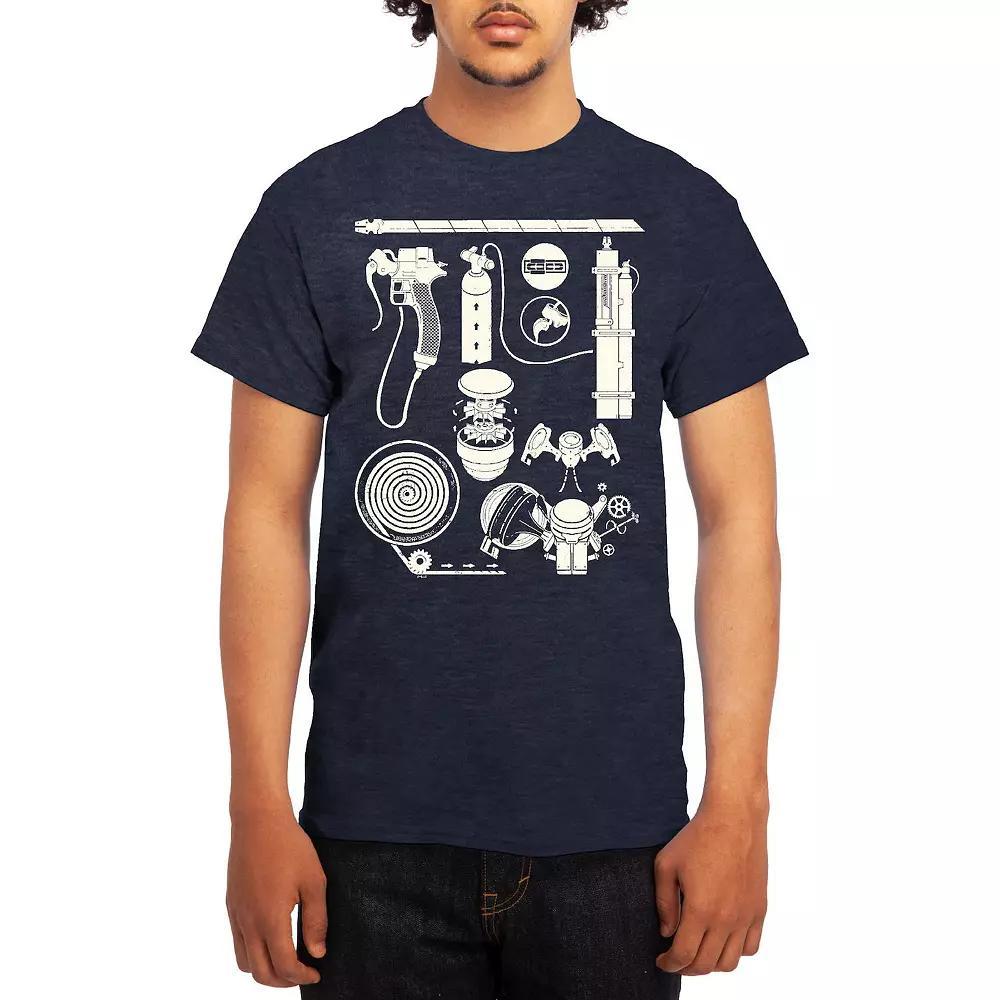 Men's Attack on Titan Athletic Graphic Tee, Size: Small, Red Product Image