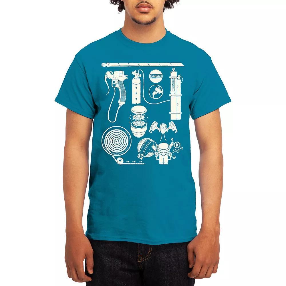 Men's Attack on Titan Ornate Collage Graphic Tee, Boy's, Size: Small, Grey Product Image