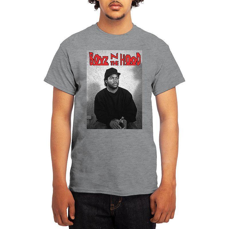 Men's Boyz N' The Hood Logo Doughboy Photo Tee, Size: Large, Lt Blue Product Image