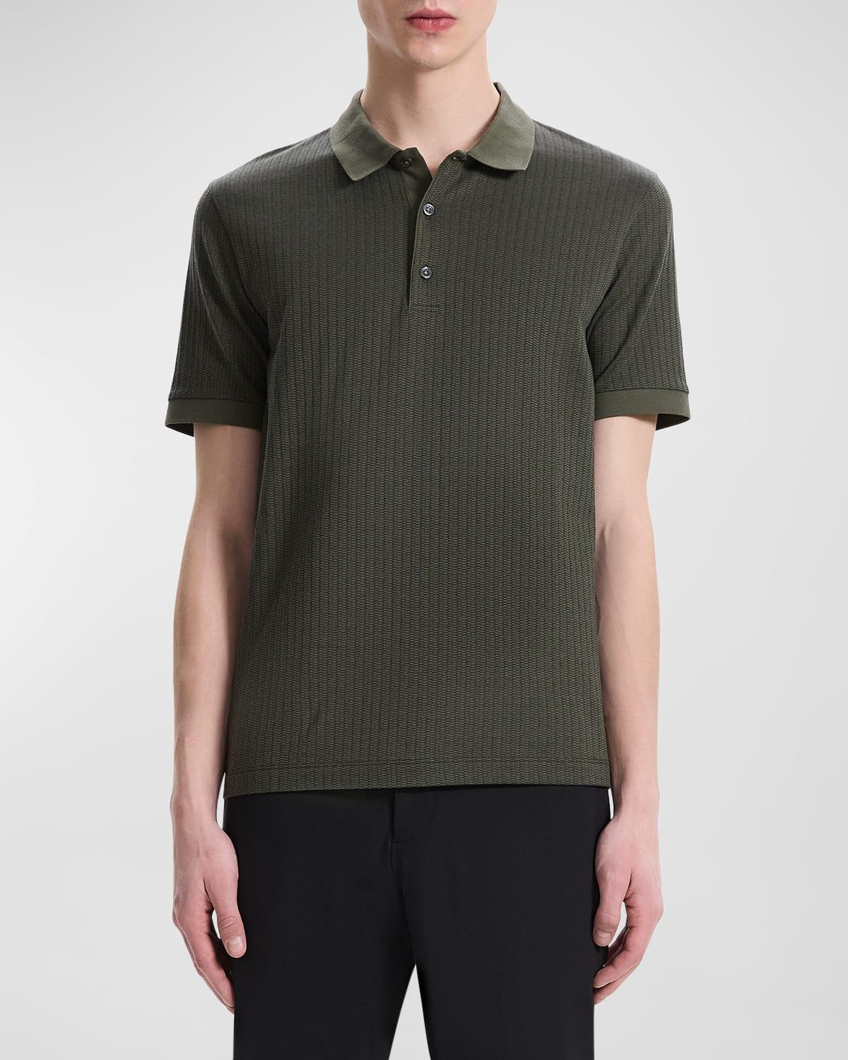 Theory Geo Zelig Jacquard Polo Product Image
