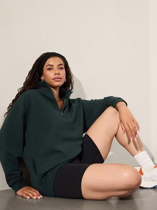 Power of She Forever Fleece 1/4 Zip Sweatshirt Product Image