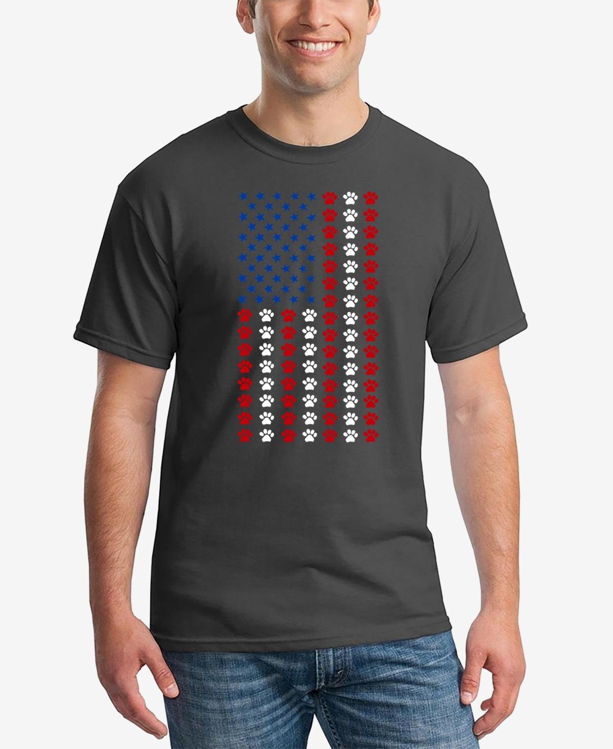 La Pop Art Proud To Be An American - Mens Word Art T-Shirt Product Image