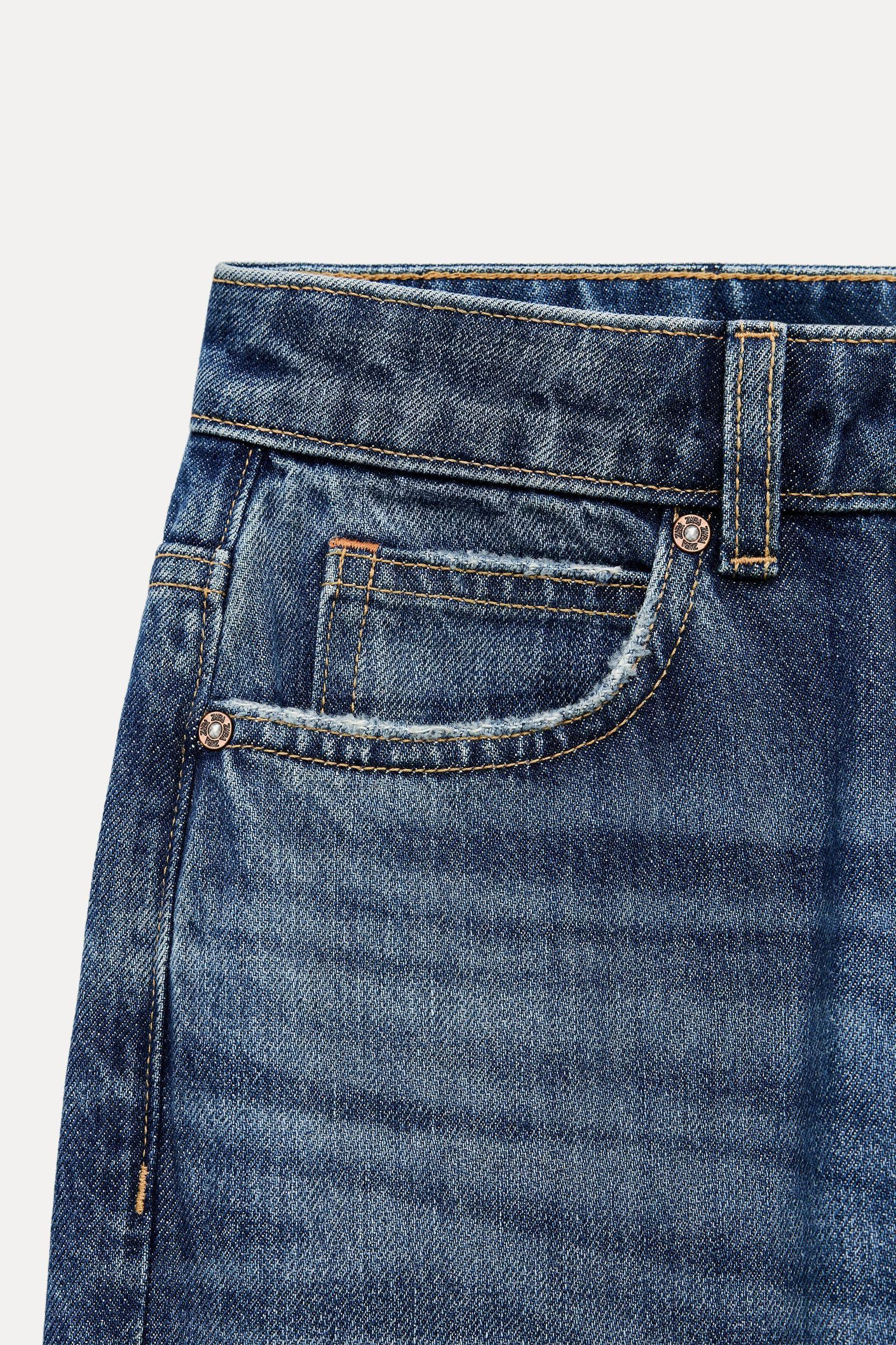STRAIGHT LEG LONG LENGTH Z1975 JEANS WITH A HIGH WAIST Product Image