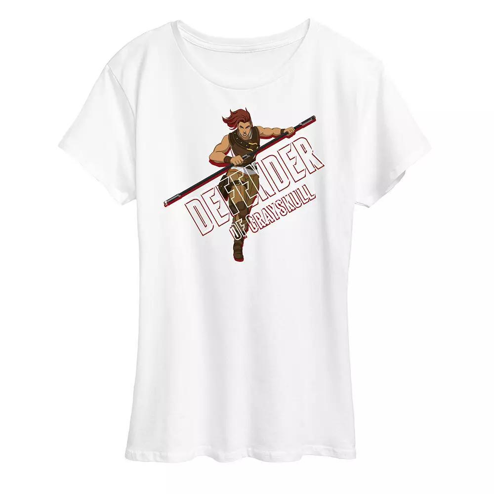 Womens Masters of the Universe Defender Graphic Tee Product Image