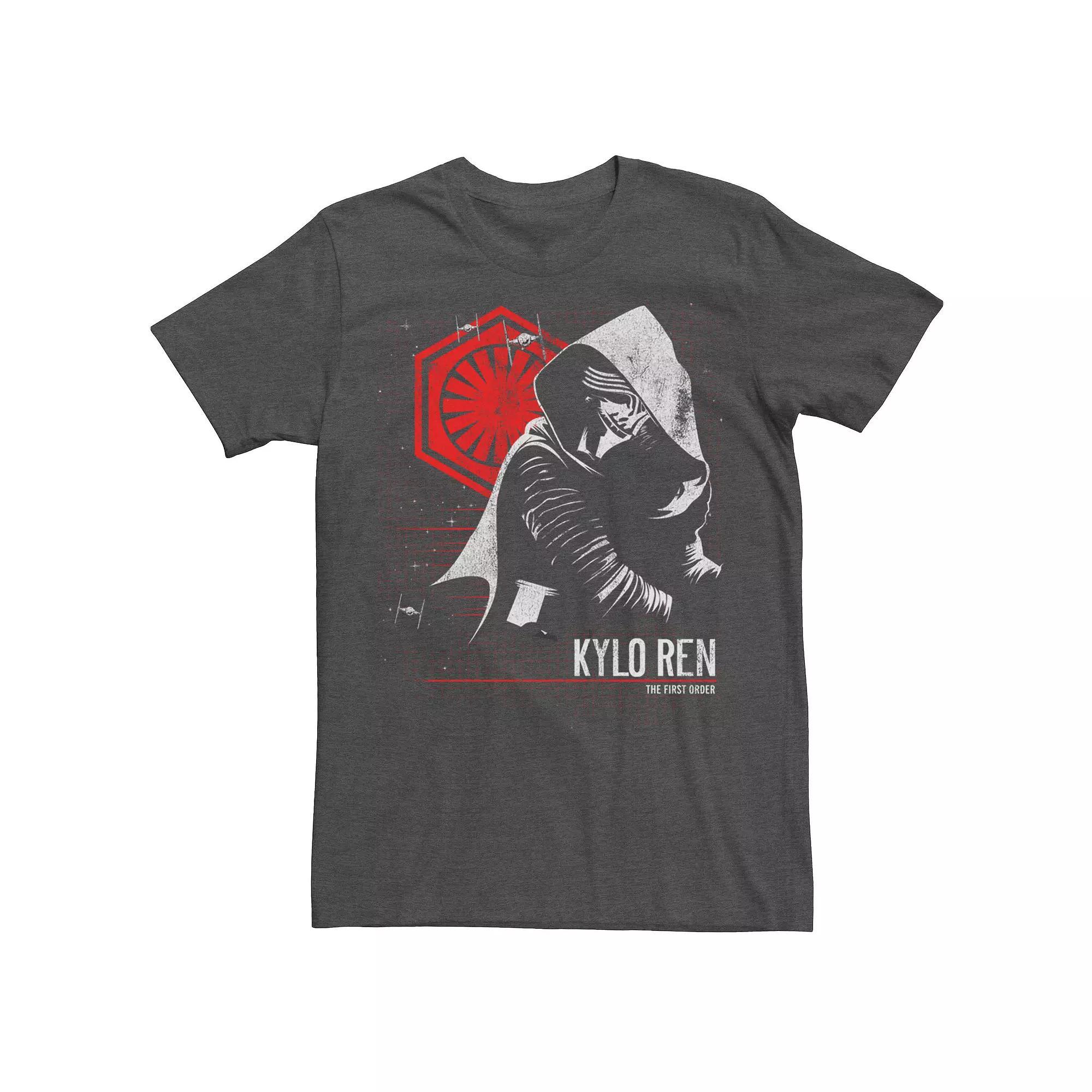 Mens Star Wars Rogue One Presenting Darth Vader Tee Grey Heather Product Image
