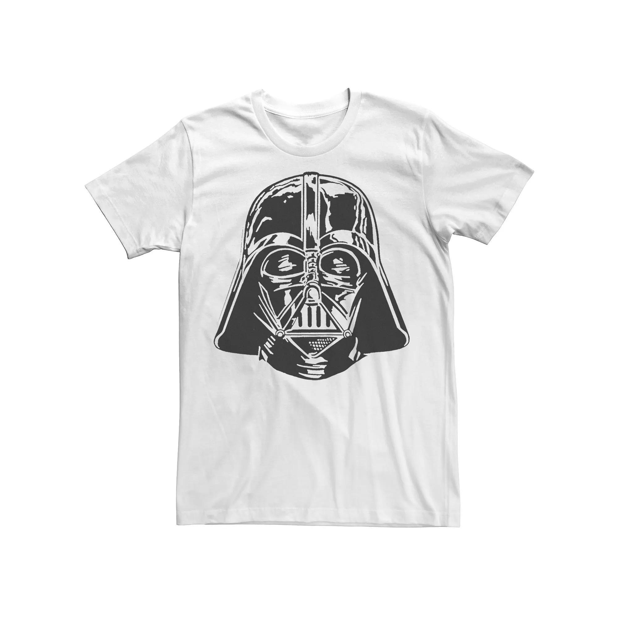 Mens Star Wars Darth Vader Helmet Graphic Tee Product Image