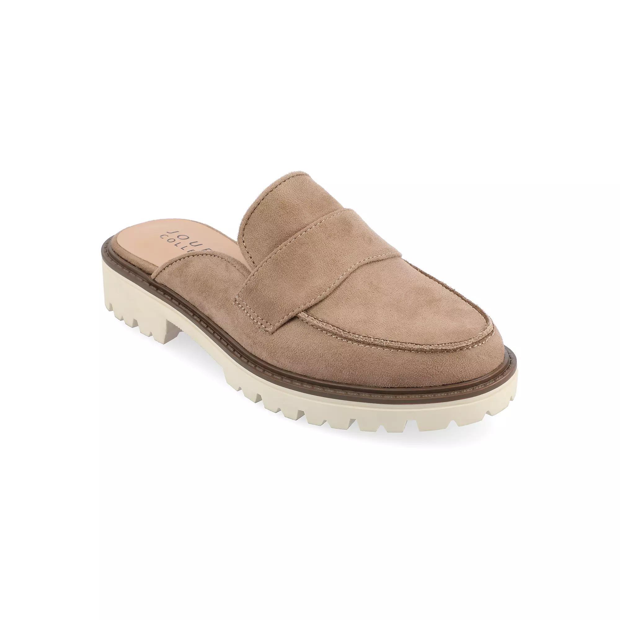 Journee Tru Comfort Foam™ Miycah Women's Mule Flats, Size: 6, Gray Product Image