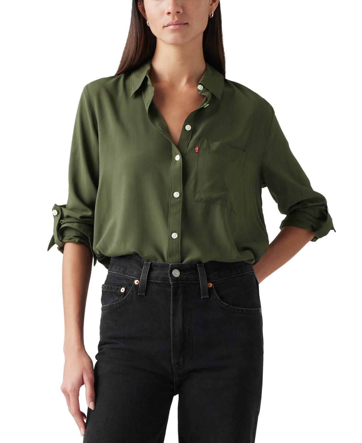 Women's Levi's® Darlene Utility Shirt, Size: Medium, Take It Again Product Image