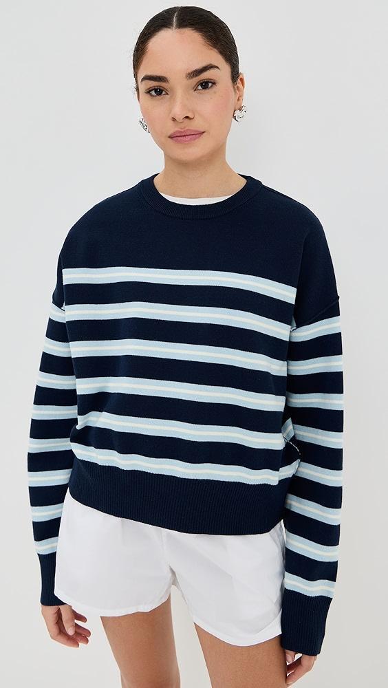 LE BOP Striped Boxy Pullover | Shopbop Product Image