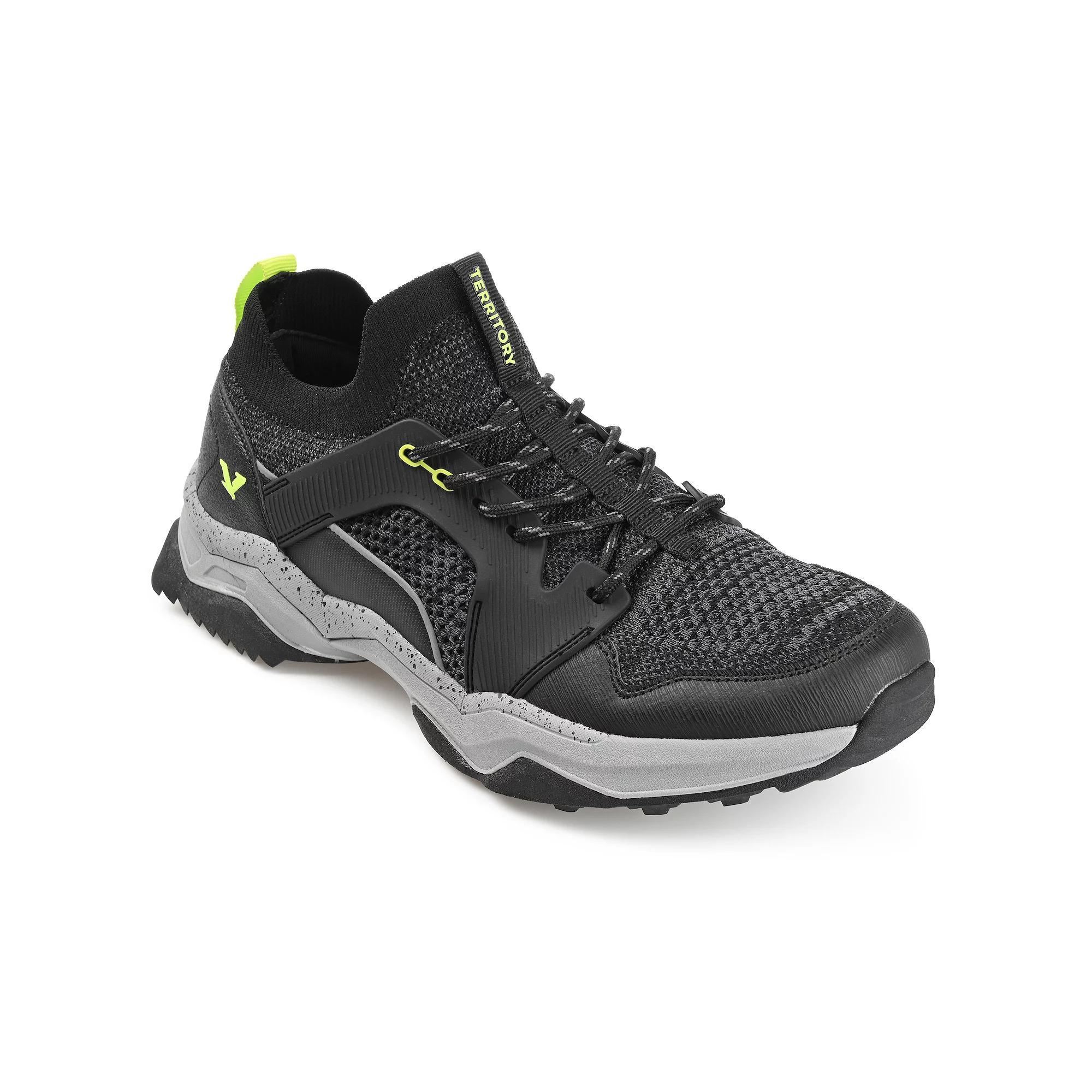 Territory Yosemite Men's Waterproof Knit Trail Sneakers, Size: 9, Blue Product Image