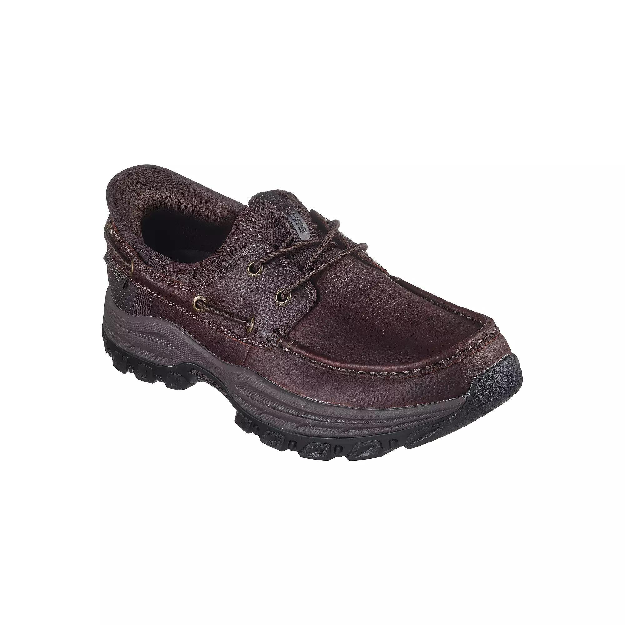 Skechers Hands Free Slip-ins® Relaxed Fit® Knowlson Shore Thing Men's Shoes, Size: 7, Red Brown Product Image