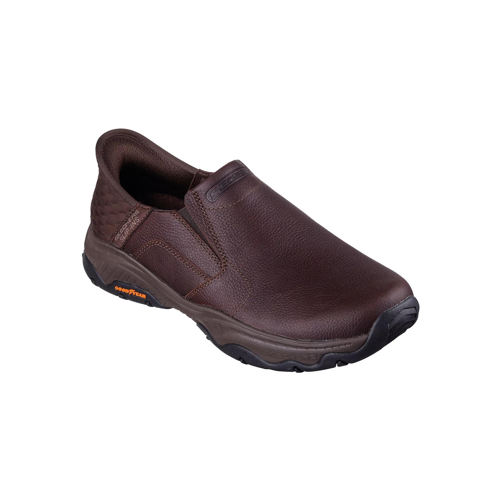 Skechers Hands Free Slip-ins® Relaxed Fit® Craster Lanigan Men's Shoes, Size: 10, Red Brown Product Image