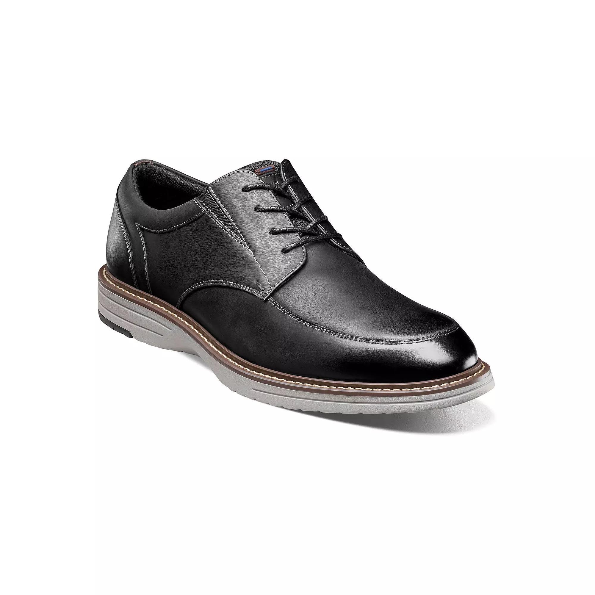 Nunn Bush® Griff Men's Moc Toe Oxford Shoes, Size: 12, Black Product Image