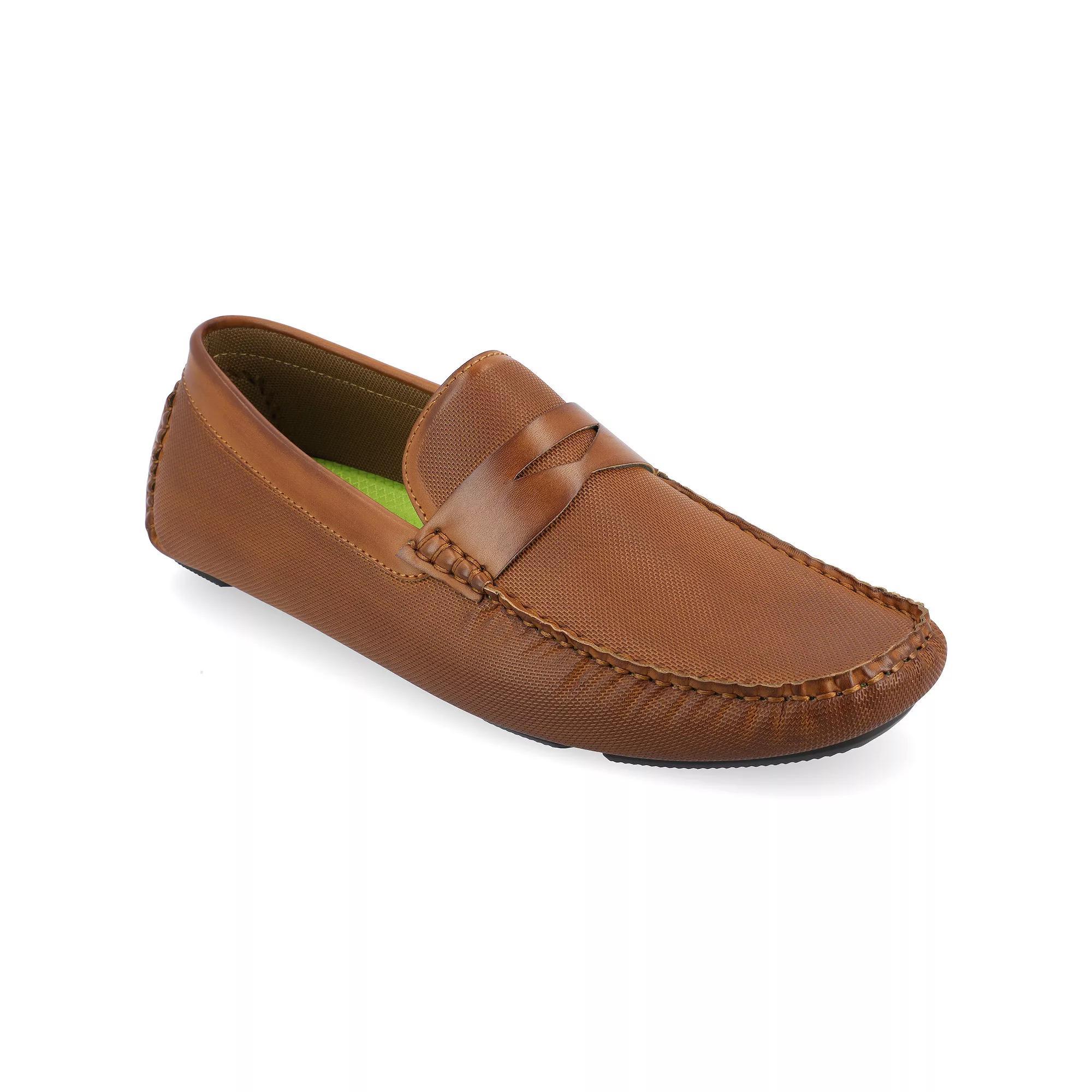 VANCE Isaiah Men's Tru Comfort Foam Driving Loafers, Size: 10.5, Red Product Image