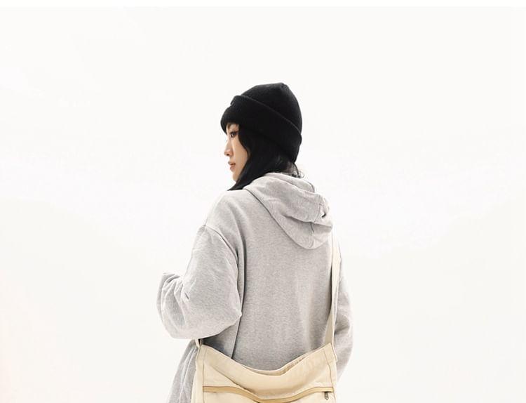 Multi-Pocket Canvas Crossbody Bag Product Image