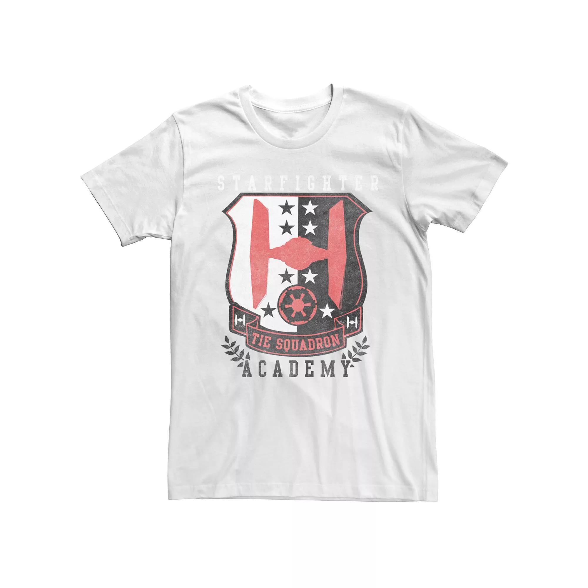 Men's Star Wars Tie Fighter Squadron Tee, Size: Large, White Product Image