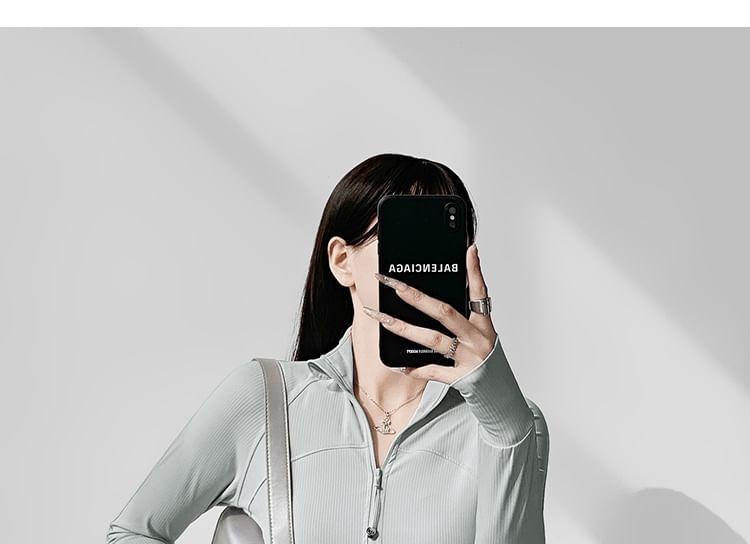 Plain Zip Sports Jacket Product Image