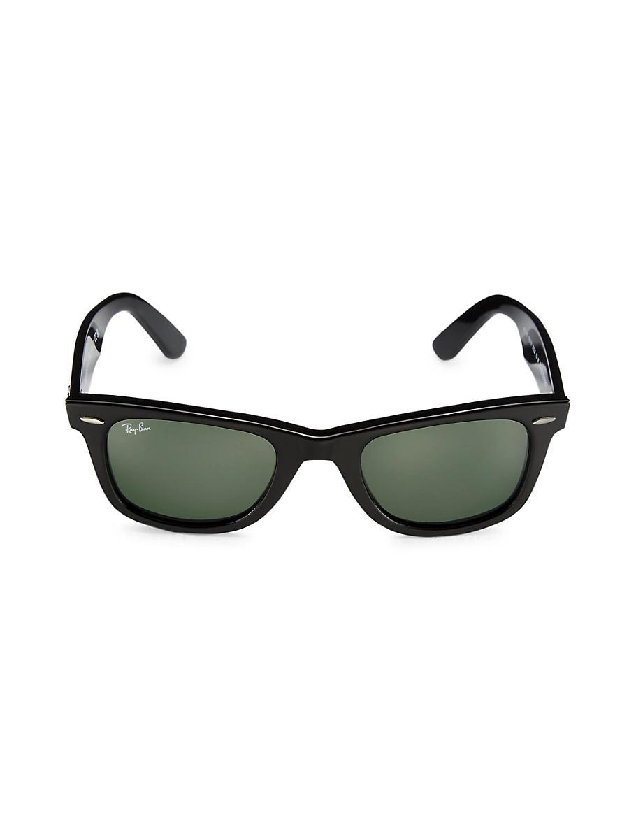 Mens Square Acetate Sunglasses, 50MM Product Image