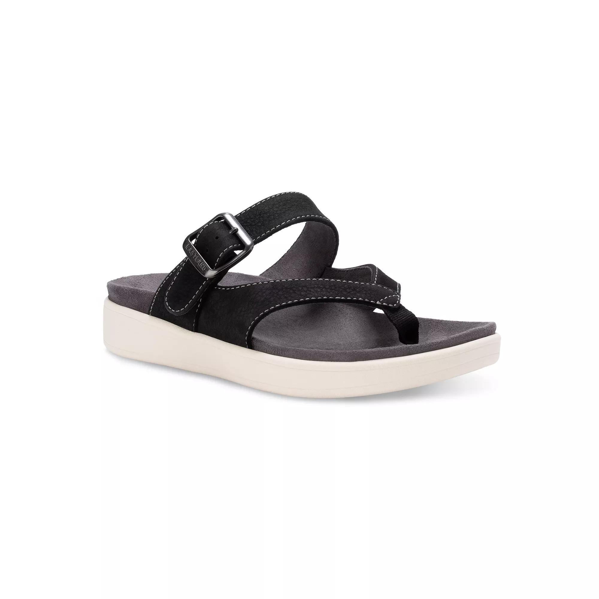 Eastland Commonwealth Women's Buckle Slide Sandals, Size: 6, Black Product Image