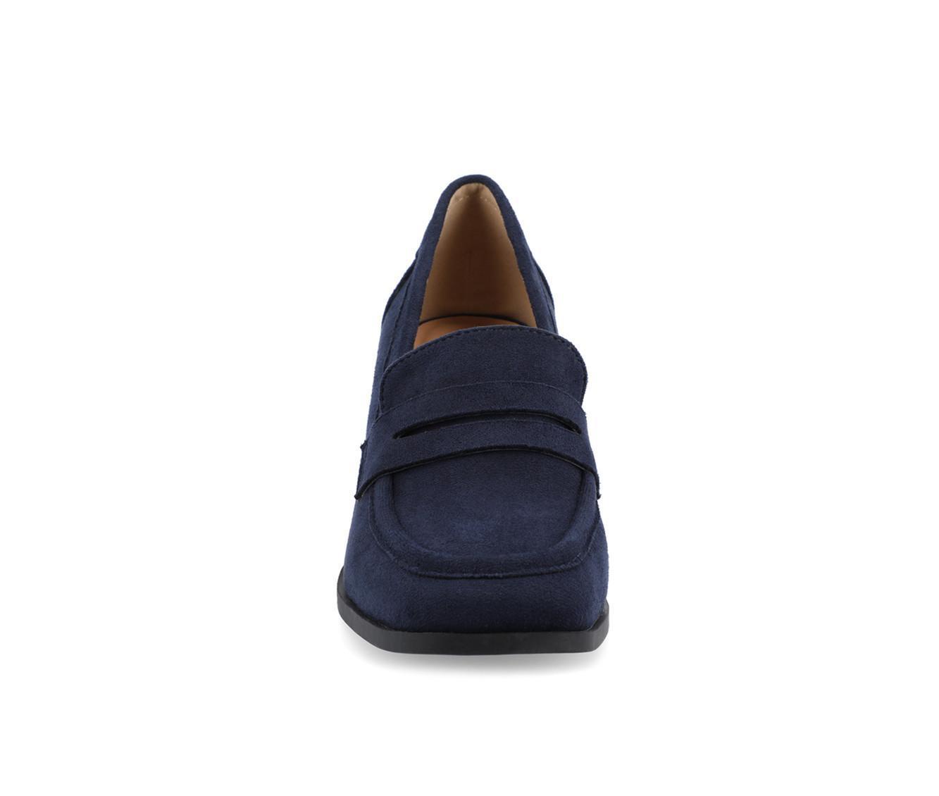 Women's Journee Collection Malleah Block Heel Loafers Product Image
