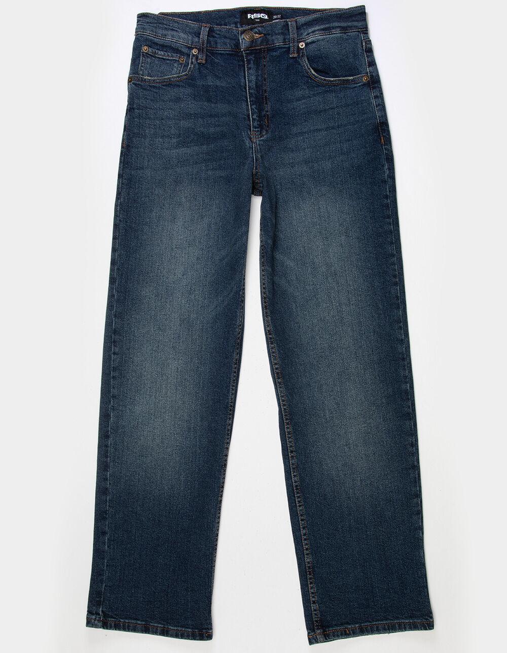 RSQ Mens Loose Fit Jeans - Dark Wash Product Image