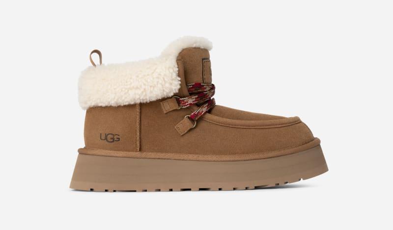 UGG Womens Funkarra Cabin Cuff Sheepskin Slippers Product Image