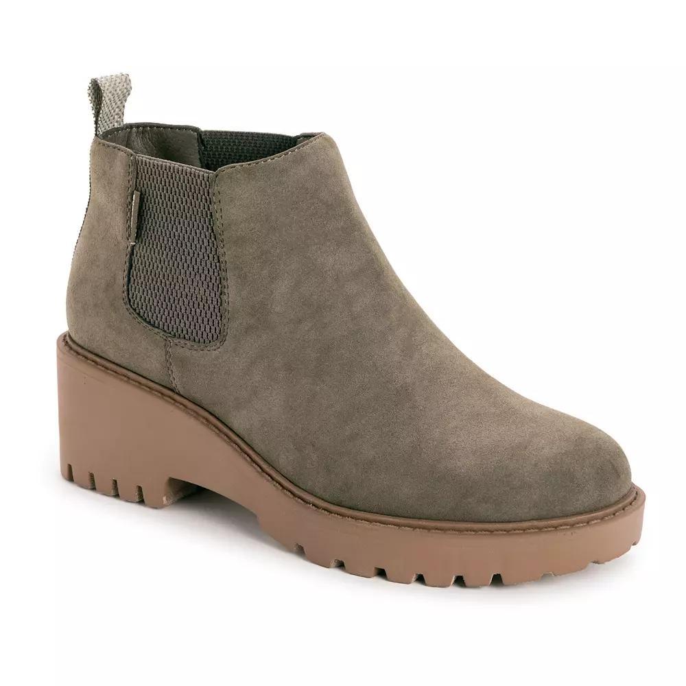 MUK LUKS Finley Francis Womens Boots Green Product Image