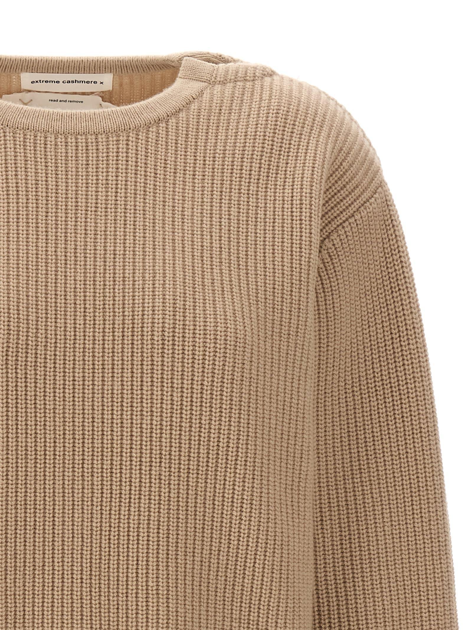 EXTREME CASHMERE 356 You Sweater In Beige Product Image