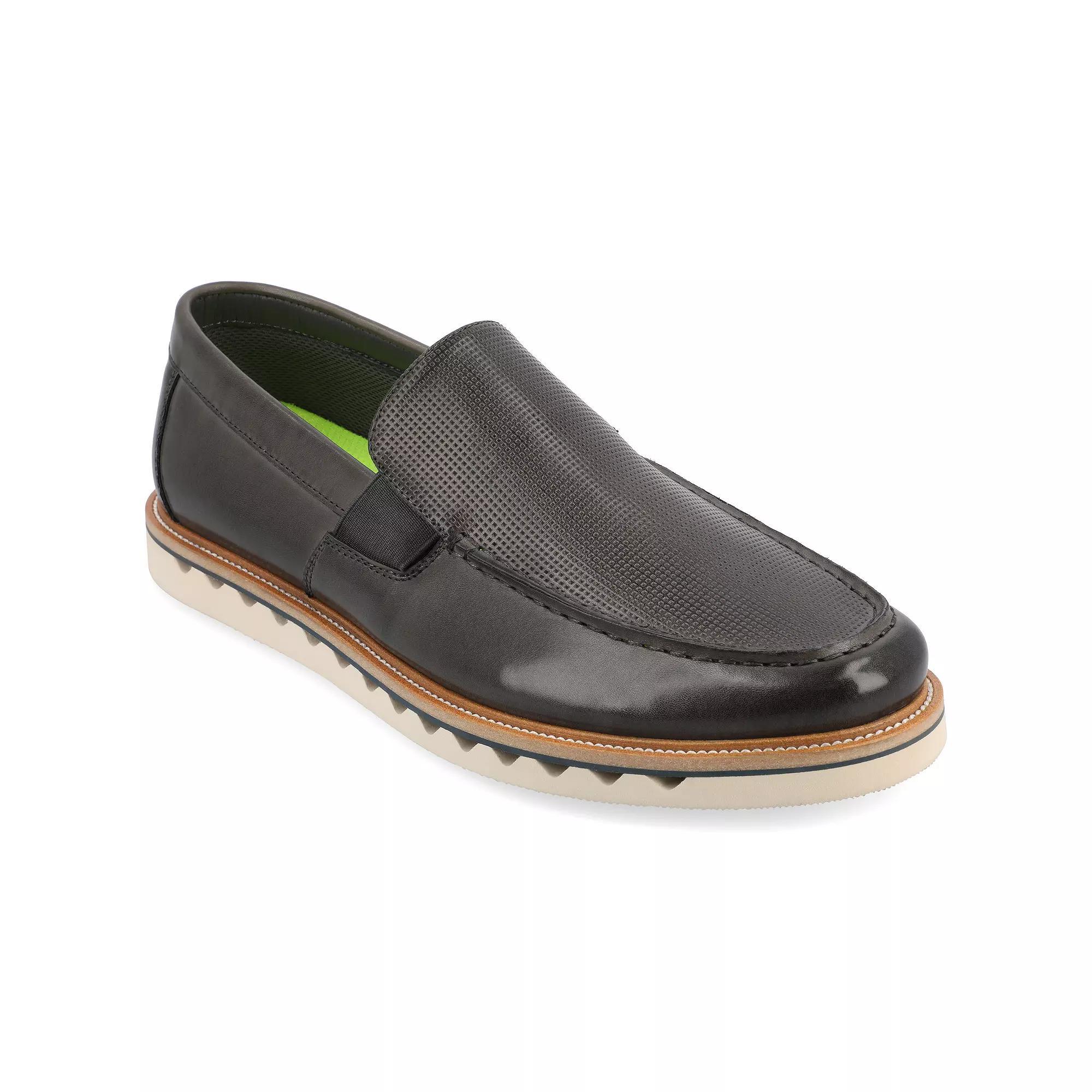 VANCE Dallas Men's Tru Comfort Foam Slip-On Loafers, Size: 11, Gray Product Image