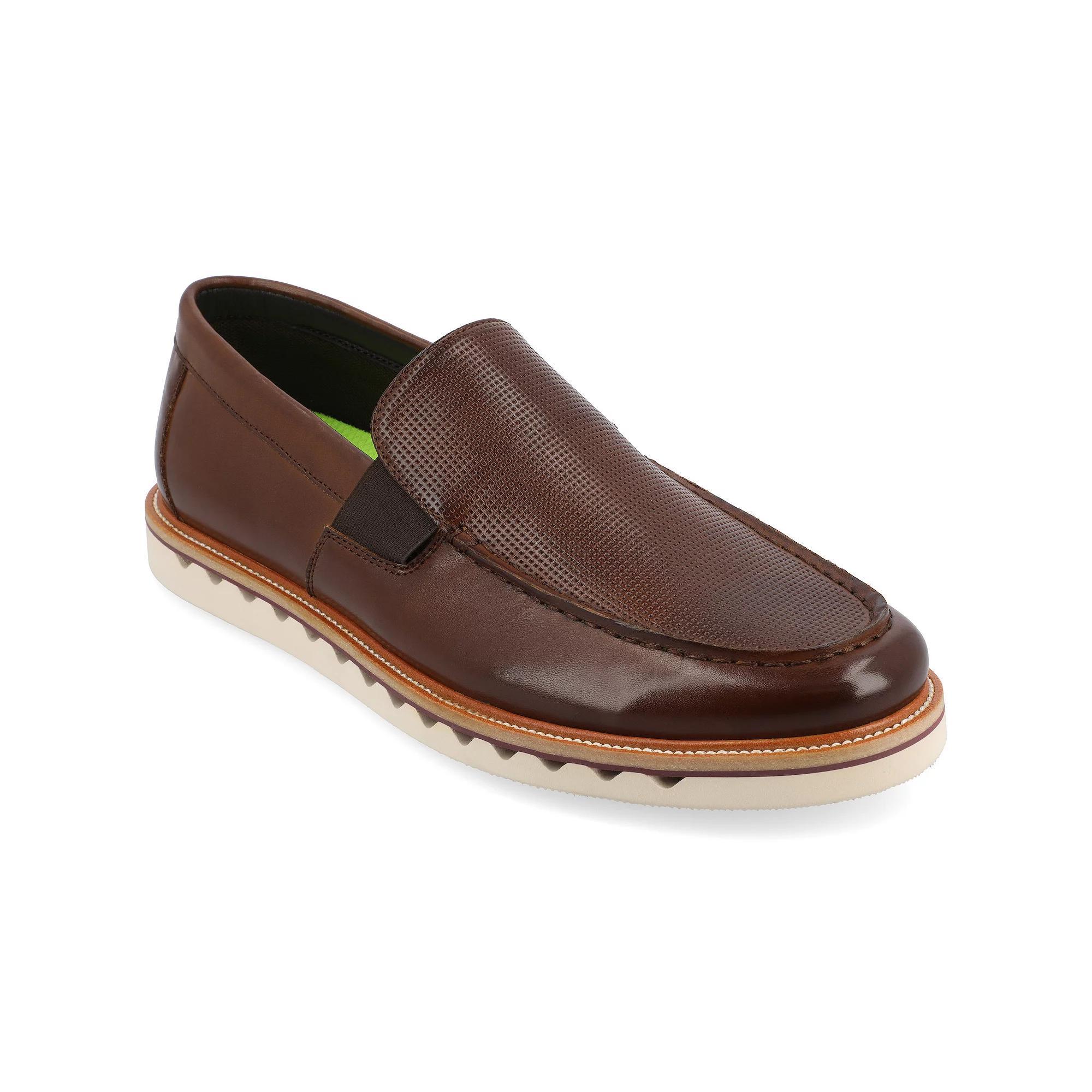 VANCE Dallas Men's Tru Comfort Foam Slip-On Loafers, Size: 12, Brown Product Image