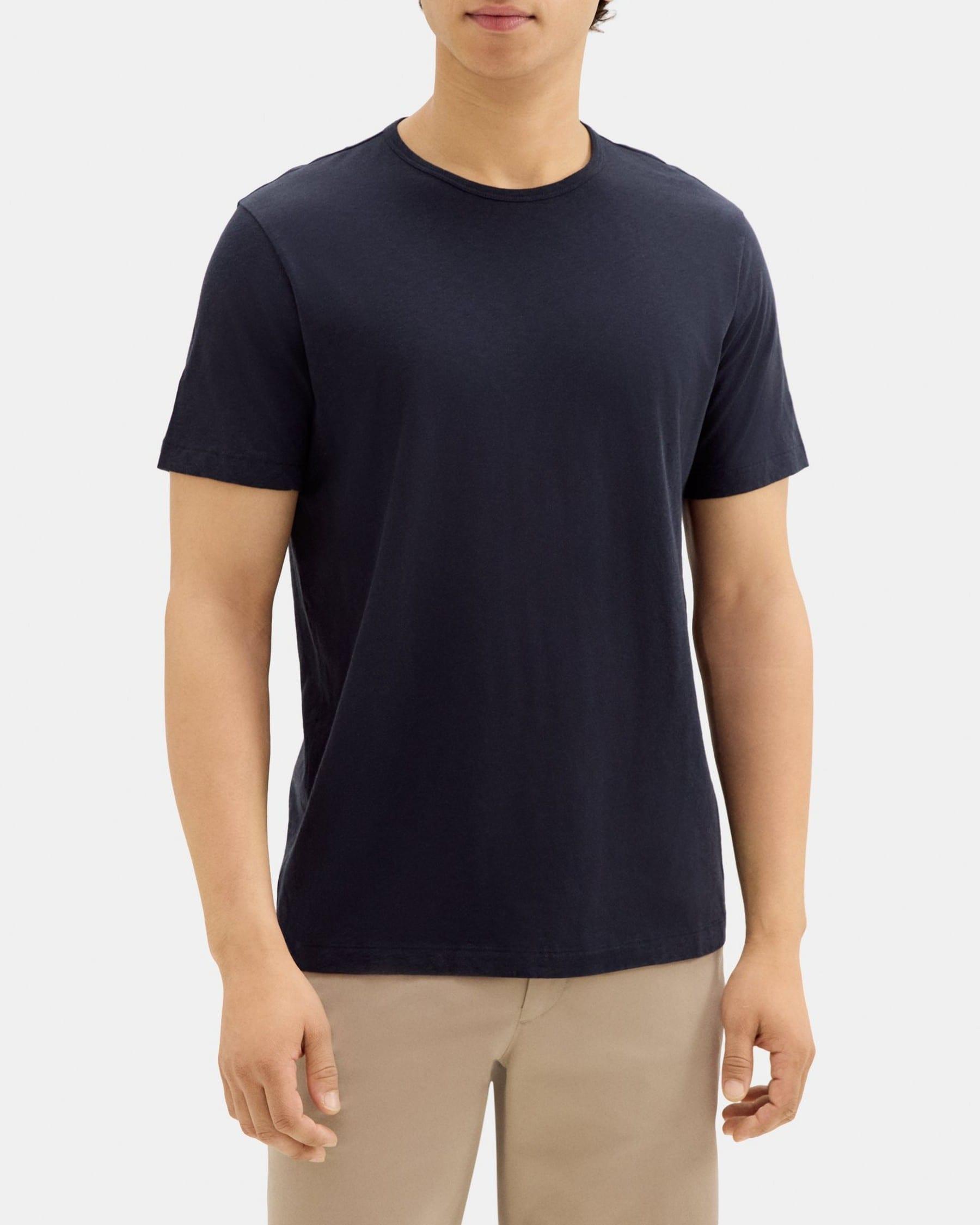 Relaxed Tee in Slub Cotton Product Image