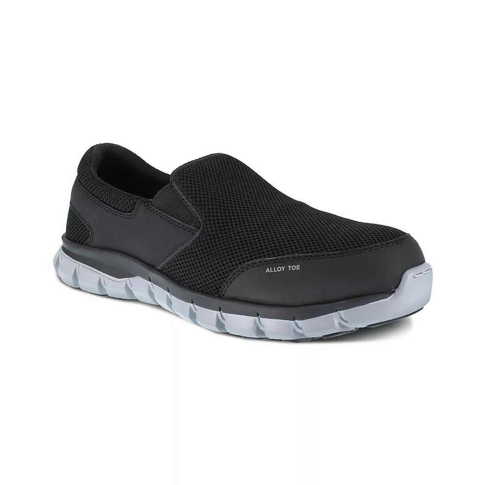 Reebok Work RB4037 Sublite Cushion Men's Alloy Toe Shoes, Size: 14 Wide, Black Product Image