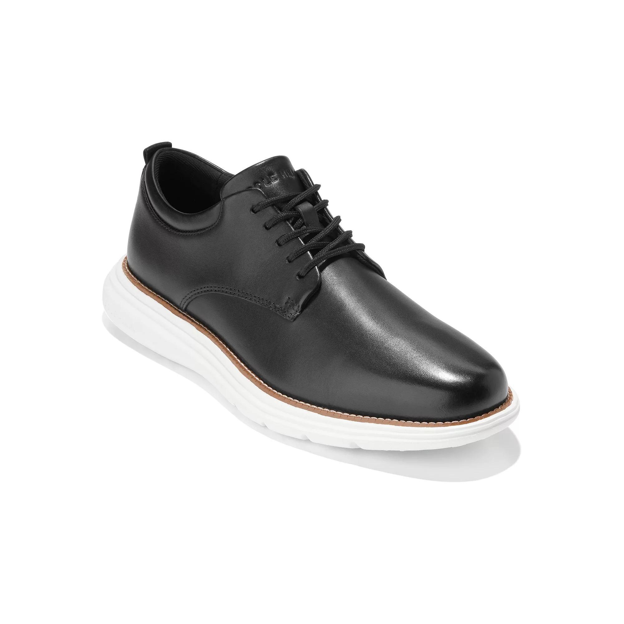 Cole Haan Grand+ Ultra Men's Leather Oxford Shoes, Size: 11.5, Black Product Image