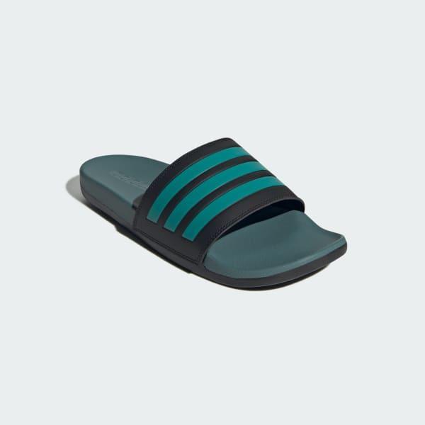 adidas Adilette Comfort Slides Core Black 12 Unisex Product Image