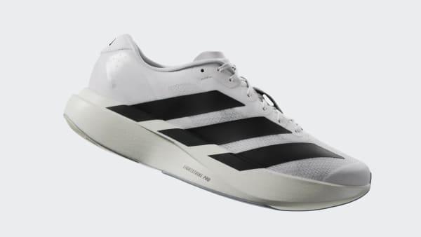 Mens adidas Adizero EVO SL Athletic Shoe Metallic / Iron Metallic / Halo Silver Product Image