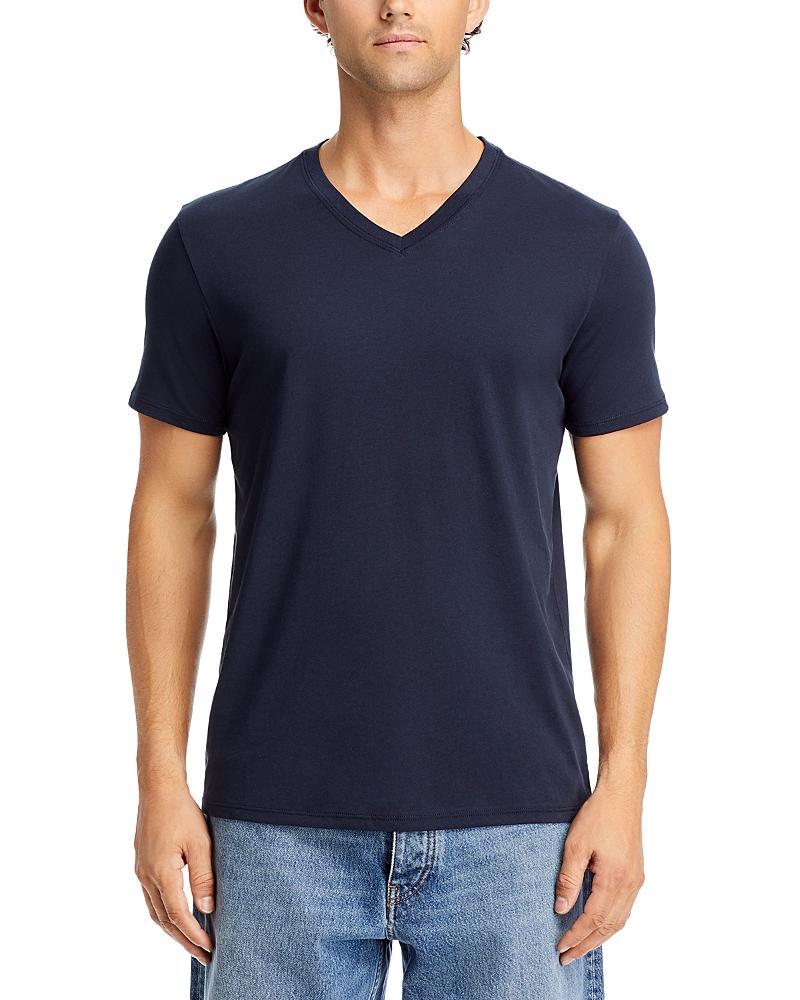 Mens Classic Jersey V-Neck T-Shirt Product Image