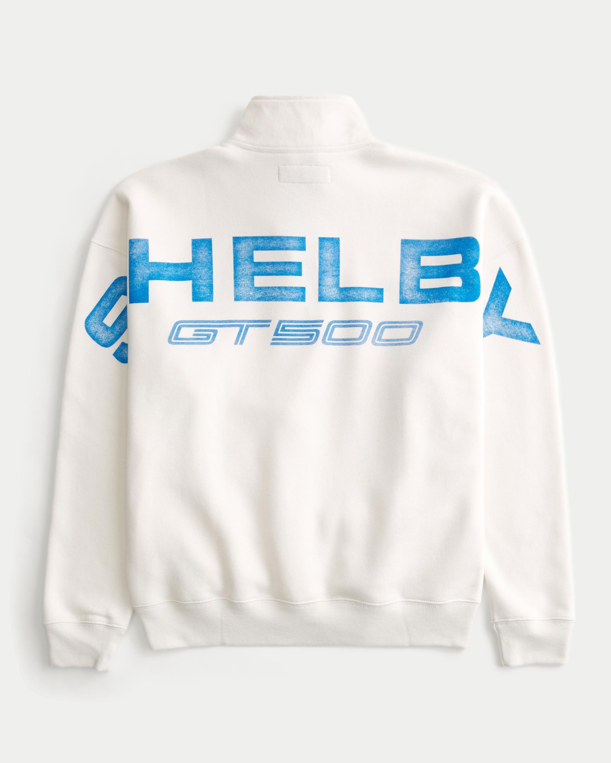 Boxy NASCAR Jeff Gordon Graphic Half-Zip Sweatshirt Product Image