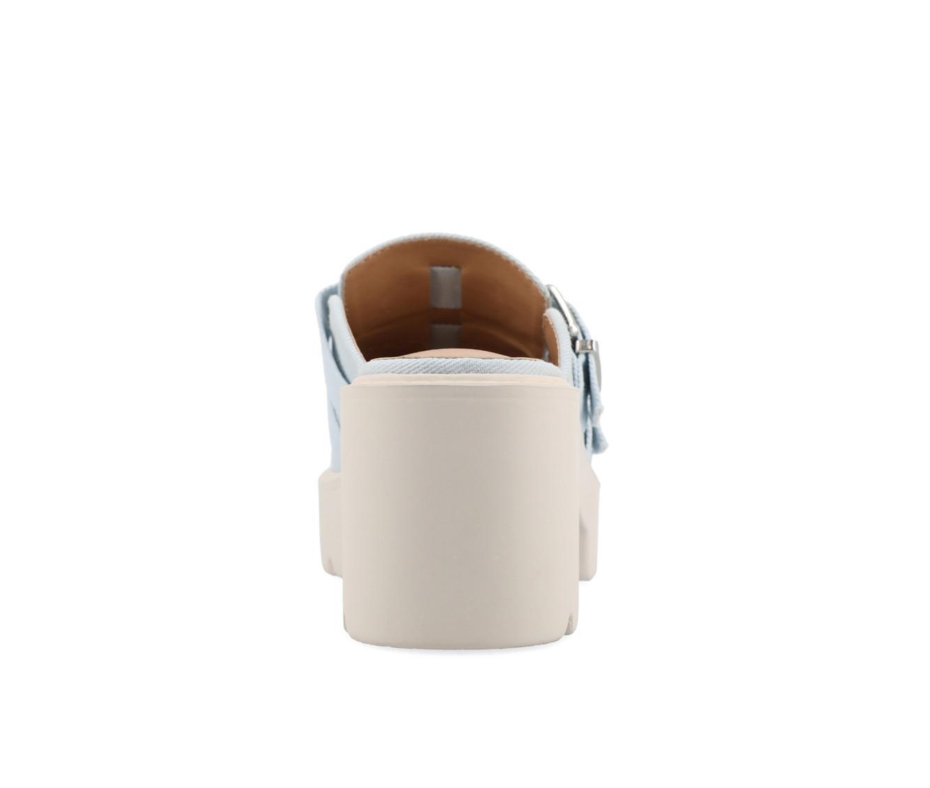 Women's Journee Collection Brydie Platform Heeled Mules Product Image