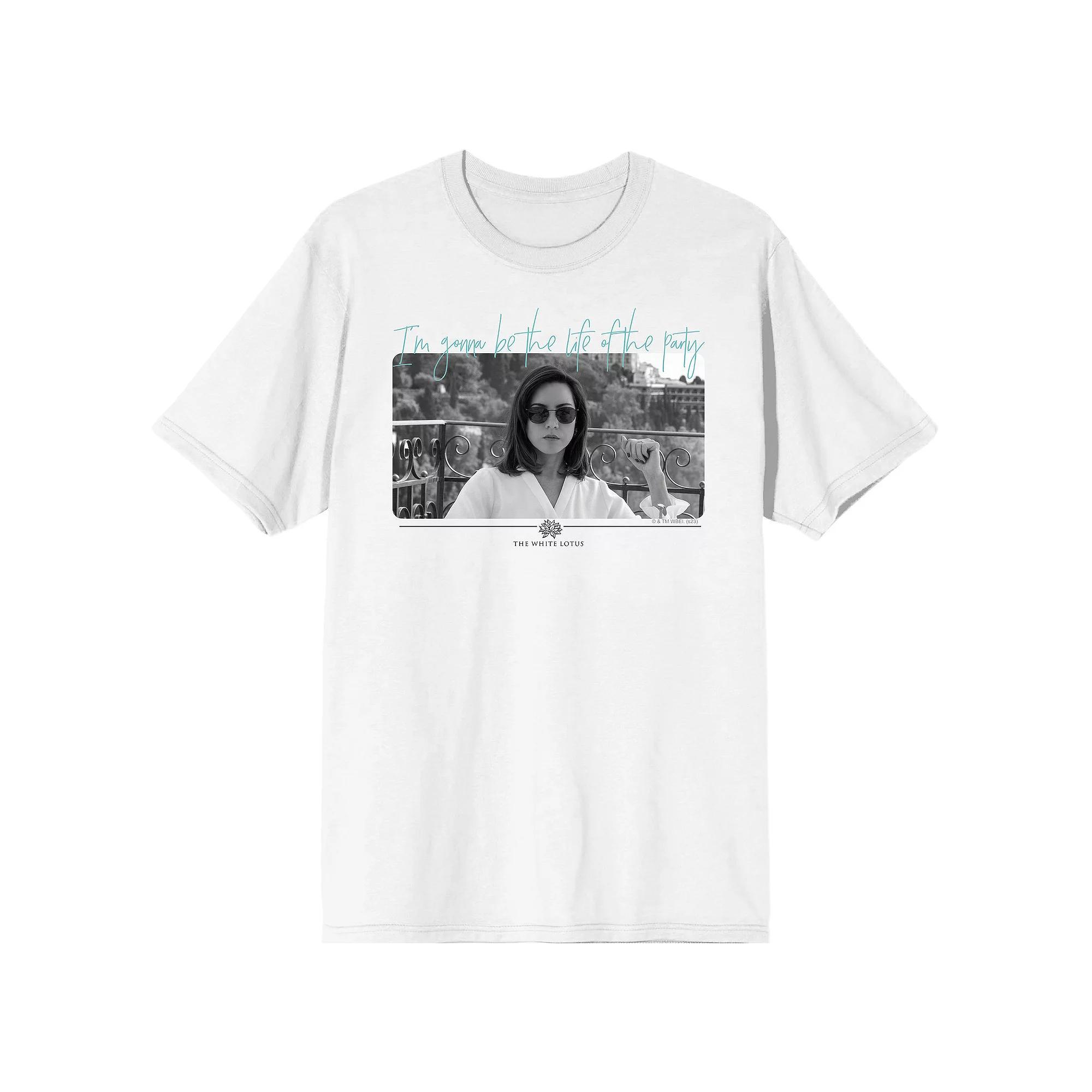 Men's White Lotus Harper Miller Short Sleeve Graphic Tee, Size: XL Product Image