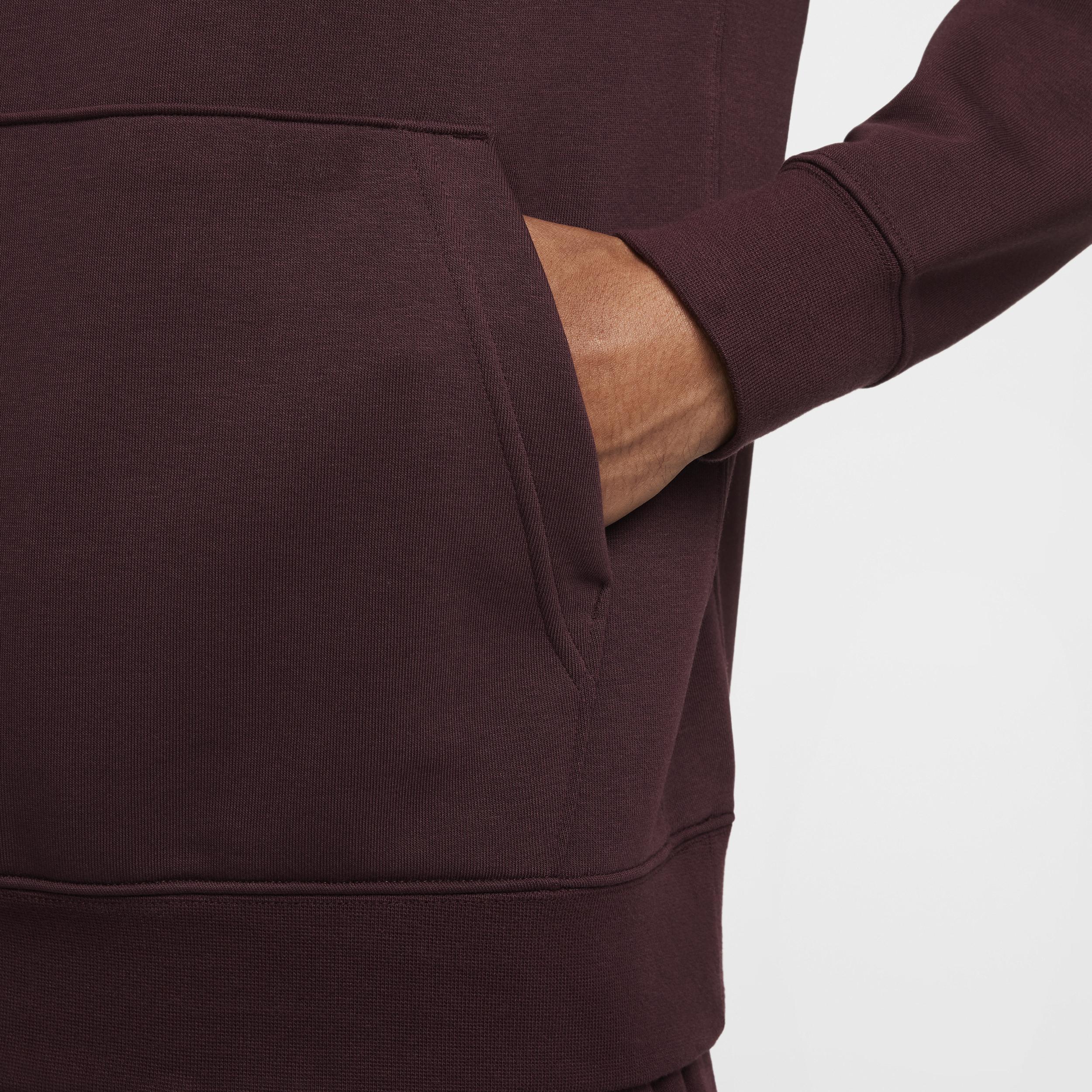 Nike Swoosh Men's Dri-FIT French Terry Pullover Fitness Hoodie Product Image