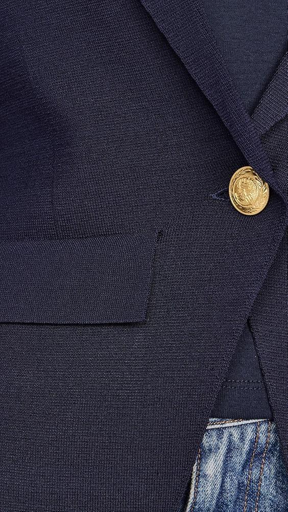 L'AGENCE Chamberlain Knit Blazer | Shopbop Product Image