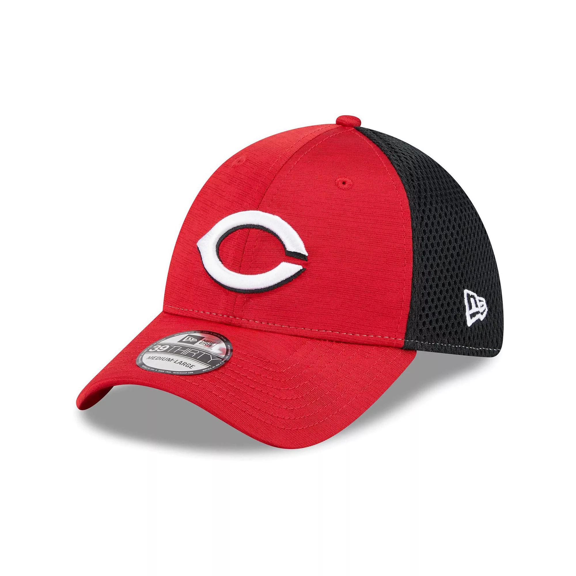 Men's New Era Red Cincinnati Reds Neo 39THIRTY Flex Hat, Size: Small/Medium, Red Red Product Image