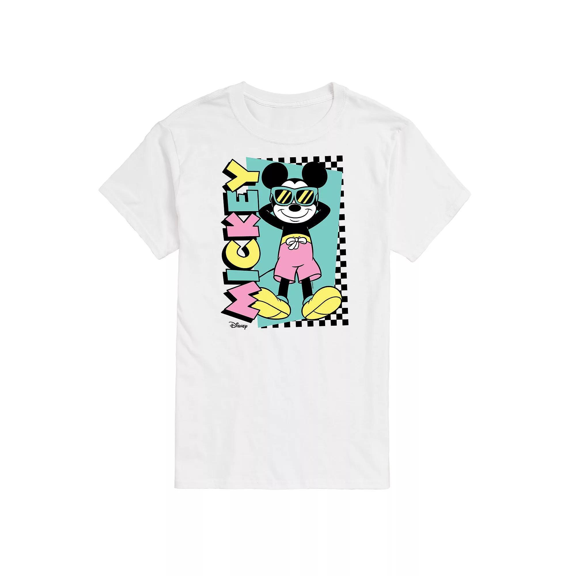 Disney's Mickey Mouse Big & Tall Sunbathe Graphic Tee, Men's, Size: XXL Tall, Gray Product Image