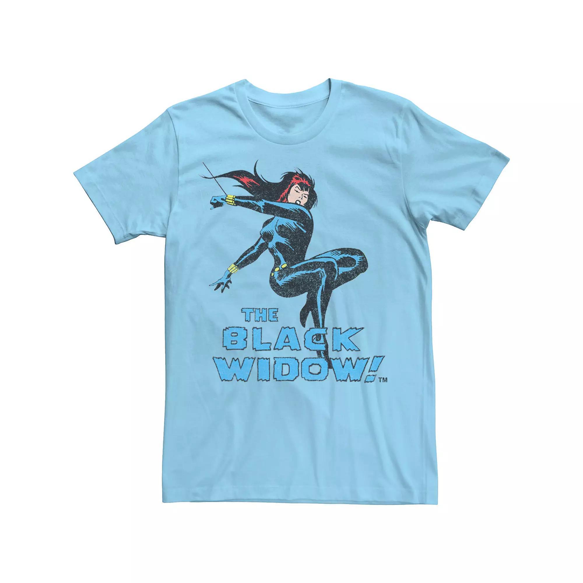 Men's Marvel Swinging In Tee, Size: Medium, Light Blue Product Image
